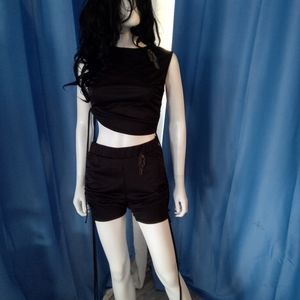 GIOVANNA set 2 pieces Crop top and short